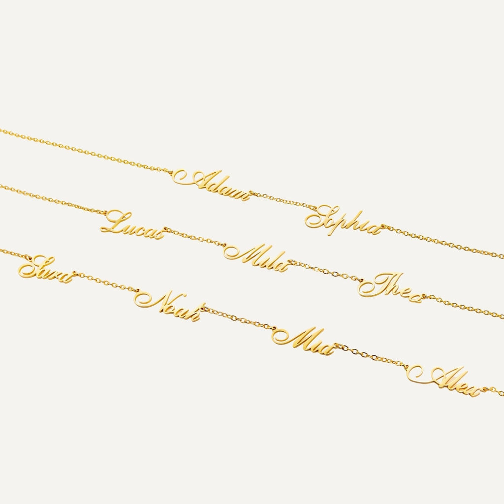Multi Name Necklace