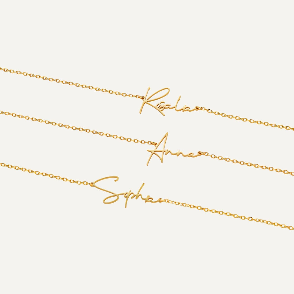 Signature Name Necklace