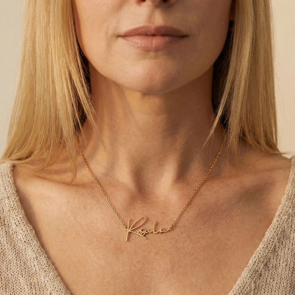 Signature Name Necklace