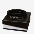 Persoonlijke Lederen Armband voor Mannen - CustomLove.nl