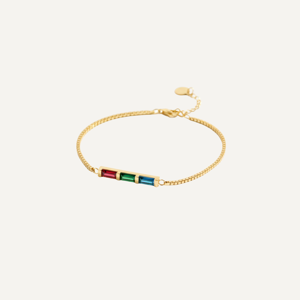 Personalized Birthstone Bracelet