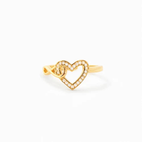 Mother & Daughter - Infinite Heart Ring