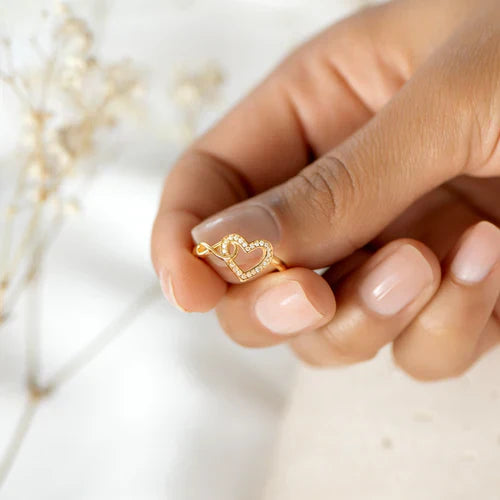 Mother & Daughter - Infinite Heart Ring