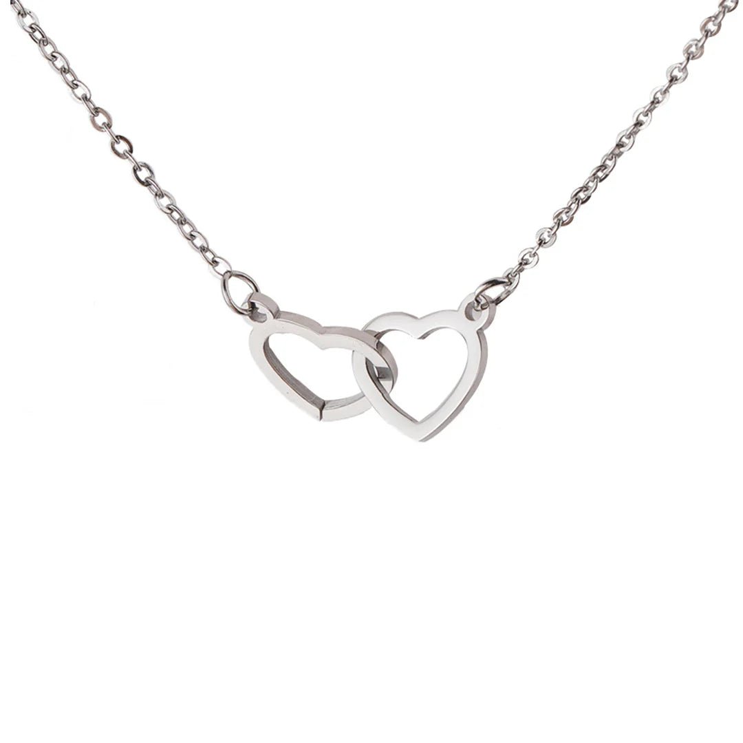 Eternal Rose Bear Gift Box with Engraved Heart Necklace - Free Earrings