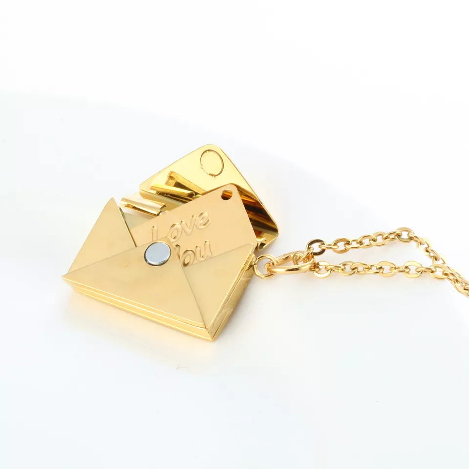 To My Love - Love Letter Necklace