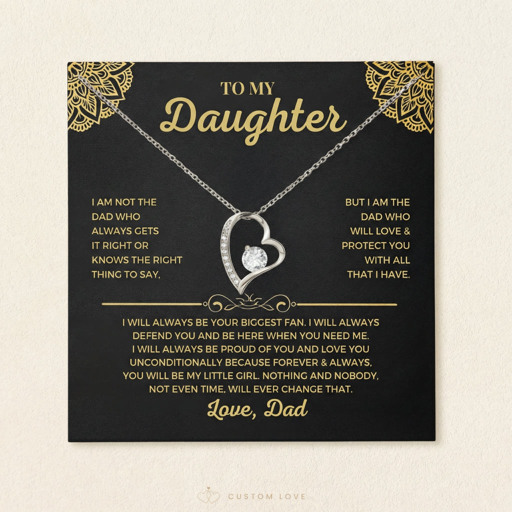 To My Daughter - Your Biggest Fan - Love, Dad
